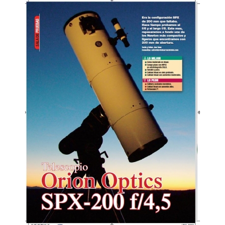 Orion-Optics SPX-200 f/4.5